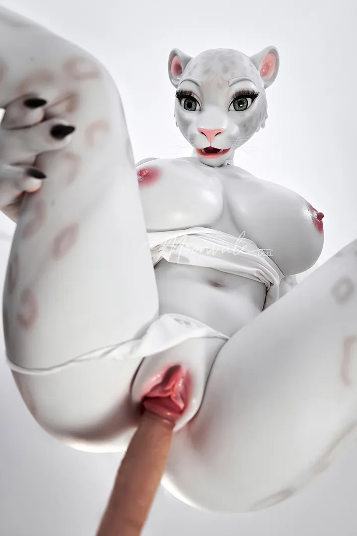 165cm (5ft5) D-Cup Realistic Furry Silicone Sex Doll Velara, Movable Jaw | Moonvale Doll